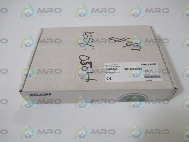 BALLUFF BNI0040 NETWORK INTERFACE * FACTORY SEALED *