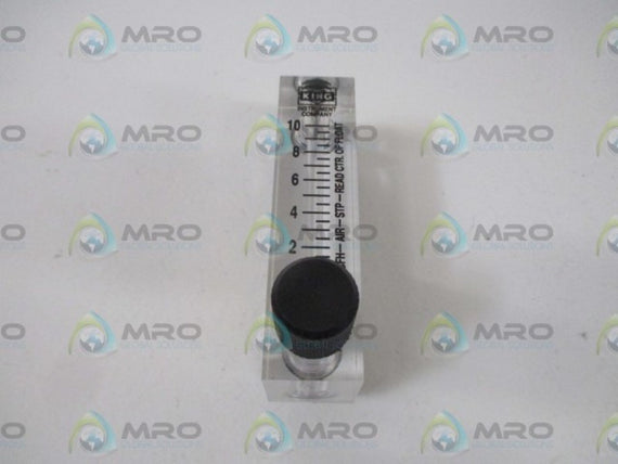 KING INST. 75303122C05 FLOW METER * NEW NO BOX *