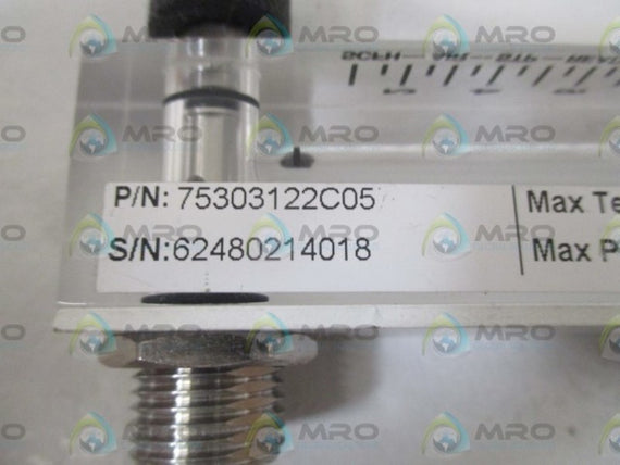 KING INST. 75303122C05 FLOW METER * NEW NO BOX *