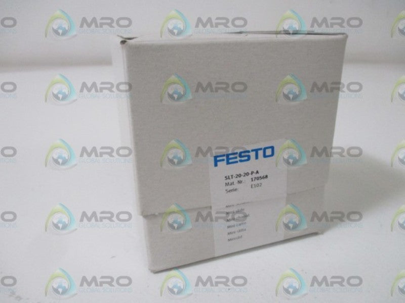 FESTO SLT-20-20-P-A MINI SLIDE * FACTORY SEALED *