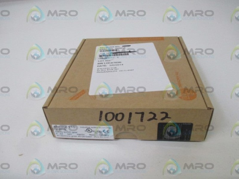 IFM EFECTOR G1501S SAFETY RELAY * FACTORY SEALED *