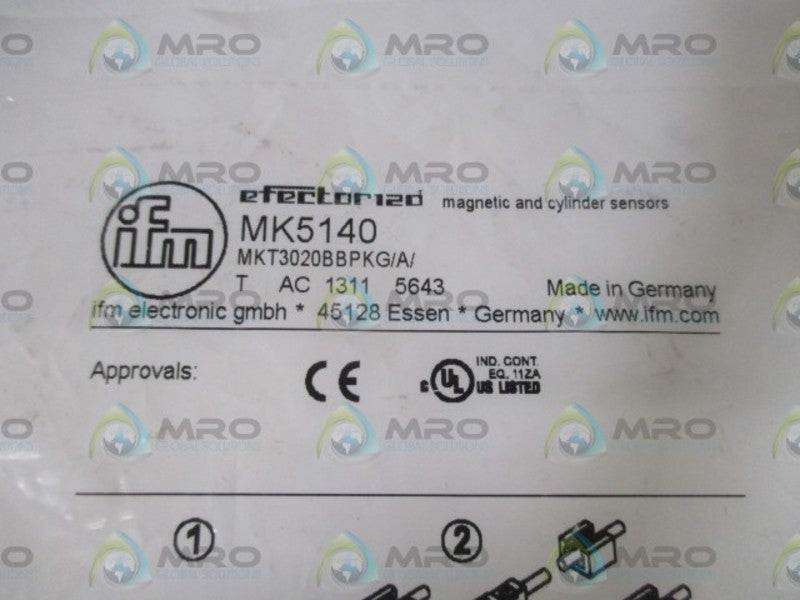 IFM EFECTOR MK5140 MAGNETIC CYLINDER SENSOR * NEW IN A FACTORY BAG *