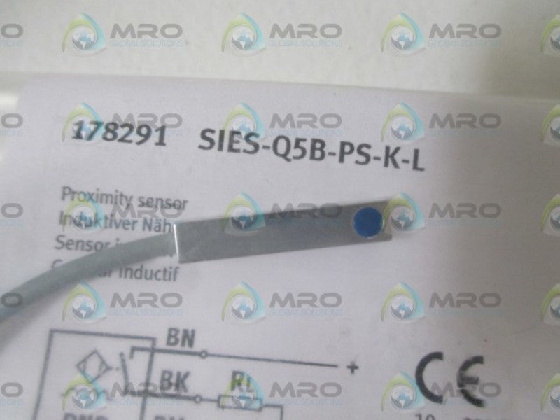 FESTO SIES-Q5B-PS-K-L PROXIMITY SWITCH * NEW IN A FACTORY BAG *