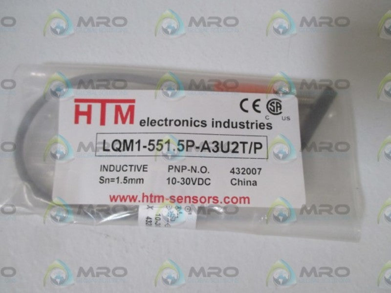 HTM LQM1-551.5P-A3U2T/P PROXIMITY SWITCH * NEW IN A BAG *