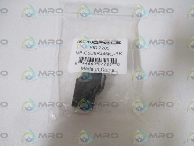 MONOPRICE MP-C5U6RJ45KJ-BK COUPING CONNECTOR * NEW IN A FACTORY BAG *