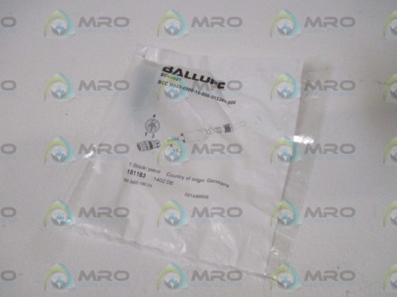 BALLUFF BCC06Z1 CONNECTOR * NEW IN A FACTORY BAG *