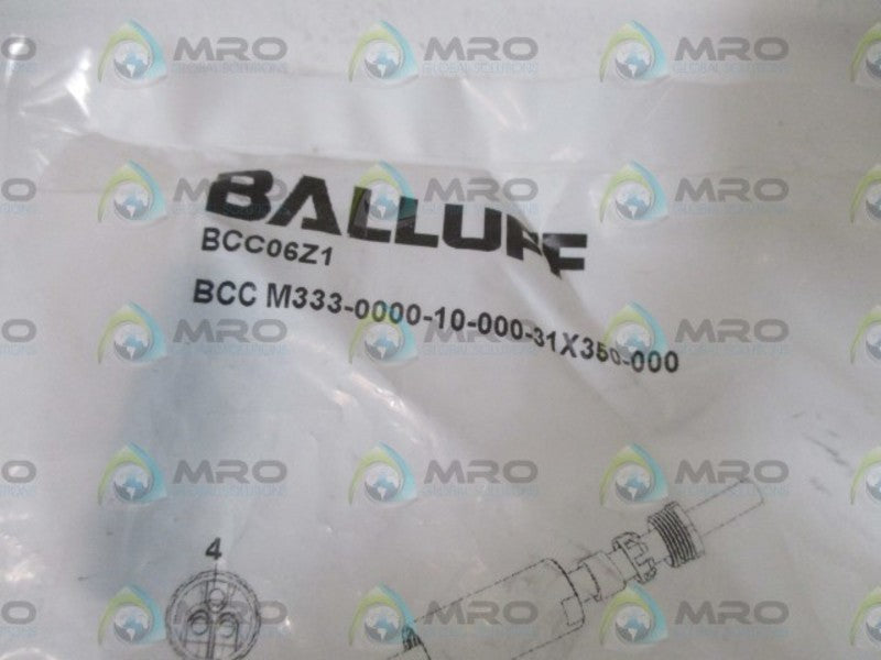 BALLUFF BCC06Z1 CONNECTOR * NEW IN A FACTORY BAG *
