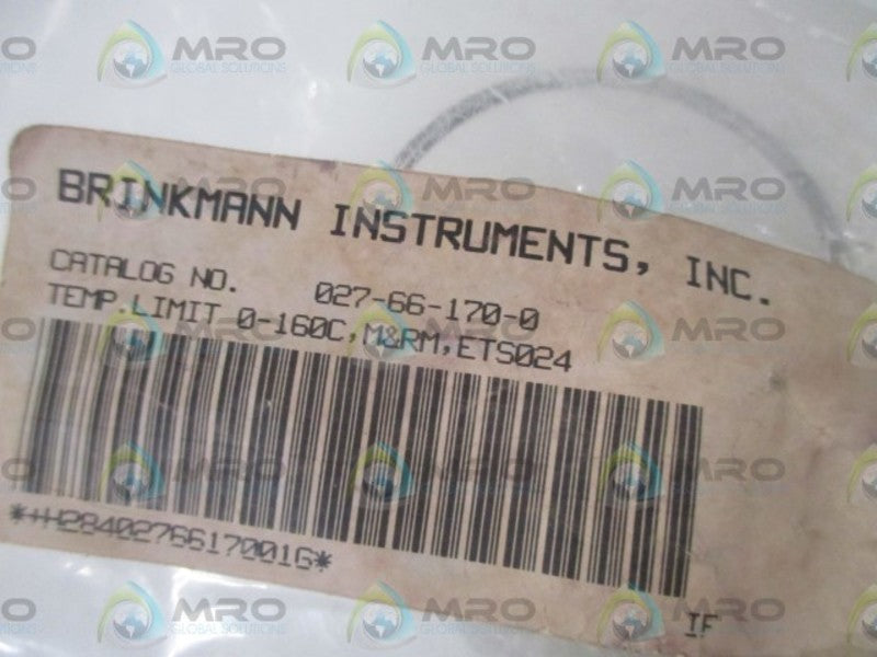BRINKMANN INST. 027-66-170-0 TEMP. LIMIT * NEW IN A BAG *