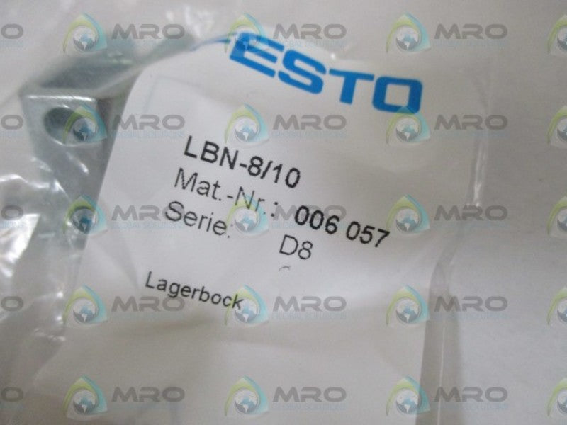 FESTO LBN-8/10 CLEVIS FOOT FOR MOUNTING * NEW IN A FACTORY BAG *