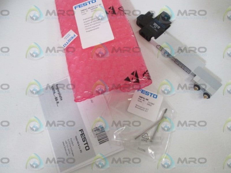 FESTO VMPA1-B8-R1C2-C-10 REGULATOR PLATE *NEW NO BOX*