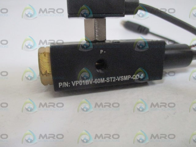 VACCON VP01BV-60M-ST2-VSMP-QD-6 SOLENOID VALVE *NEW NO BOX*