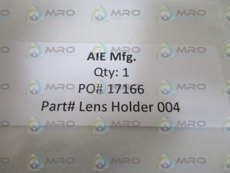 AIE MFG. 17166 LENS HOLDER 004 * NEW IN A BAG *