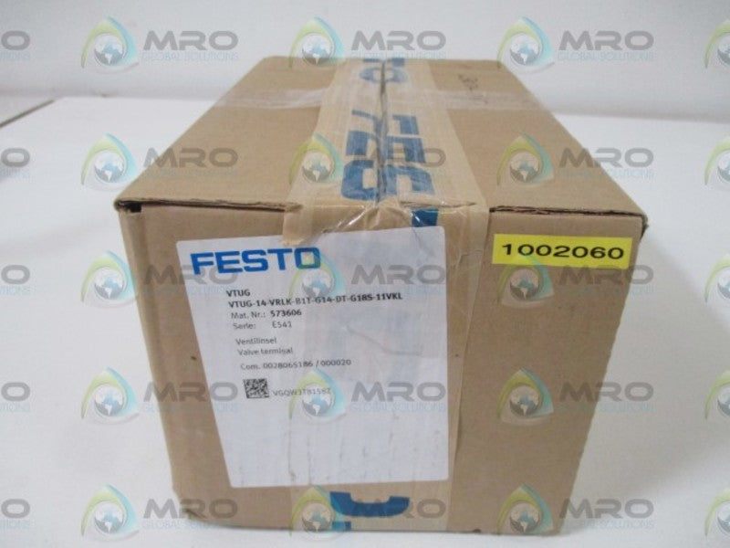 FESTO VTUG-14-VRLK-B1T-G14-DT-G18S-11VKL MANIFOLD ASSY.*NEW IN BOX*