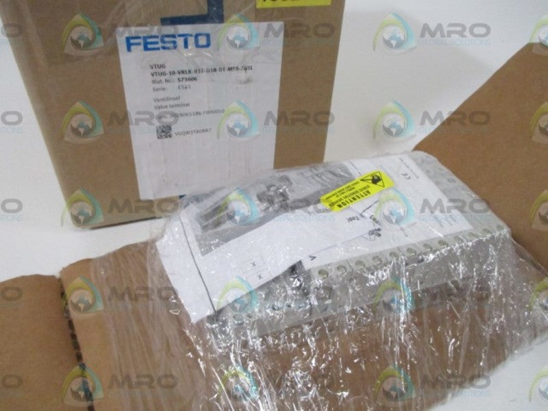FESTO VTUG-10-VRLK-B1T-G18-DT-M5S-7G5L MANIFOLD ASSY. *NEW IN BOX*
