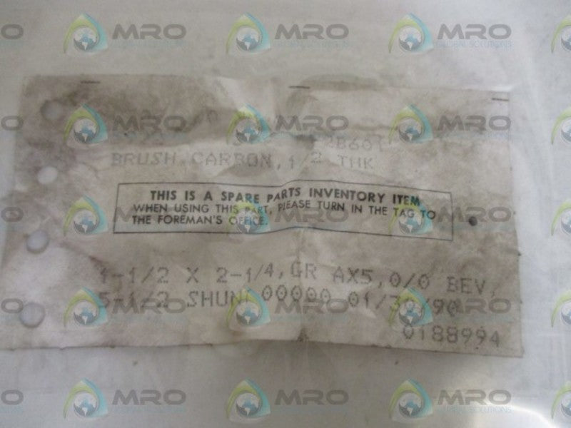 LOT OF 2 GR AX5 CARBON BRUSH *NEW IN A BAG*