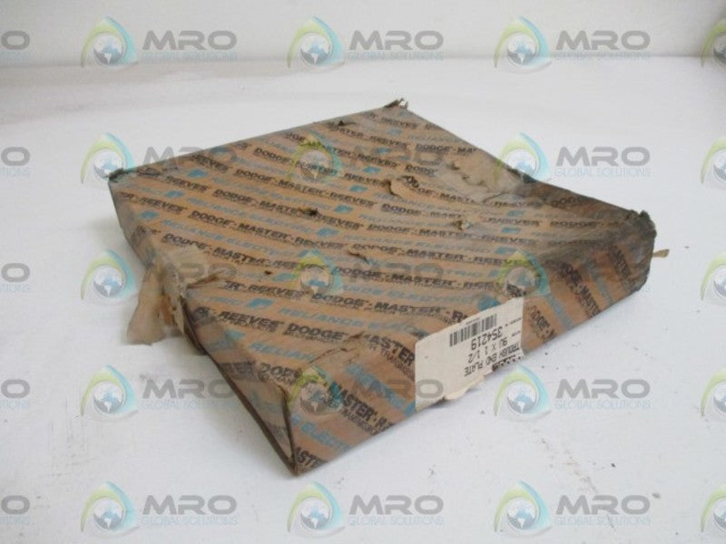 DODGE 354219 TROUGH END PLATE 9UX1-1/2 * FACTORY SEALED *