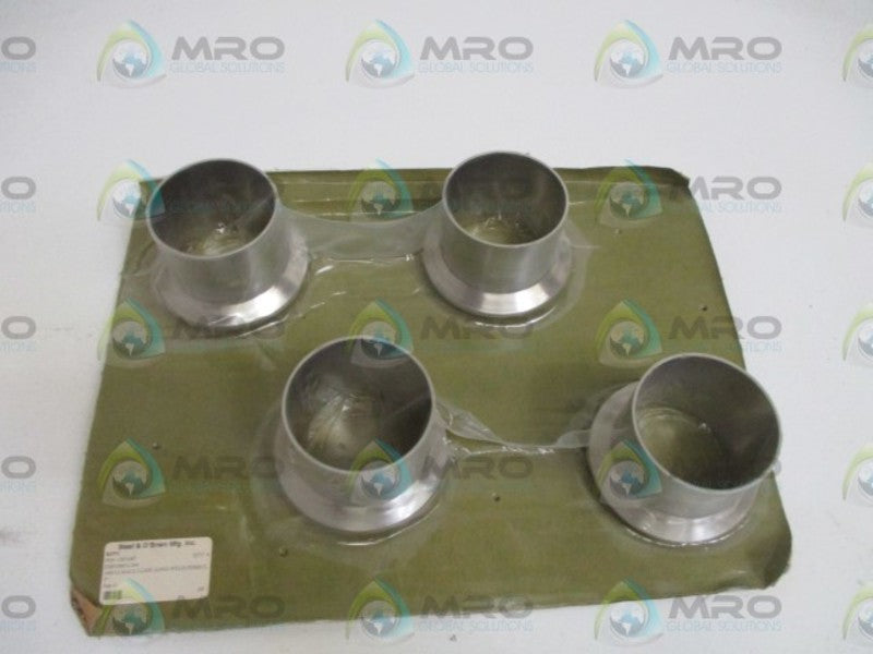 LOT OF 4 STEEL & O'BRIEN 14WLI MALE I-LINE LONG WELD FERRUL 3"*ORININAL PACKAGE*