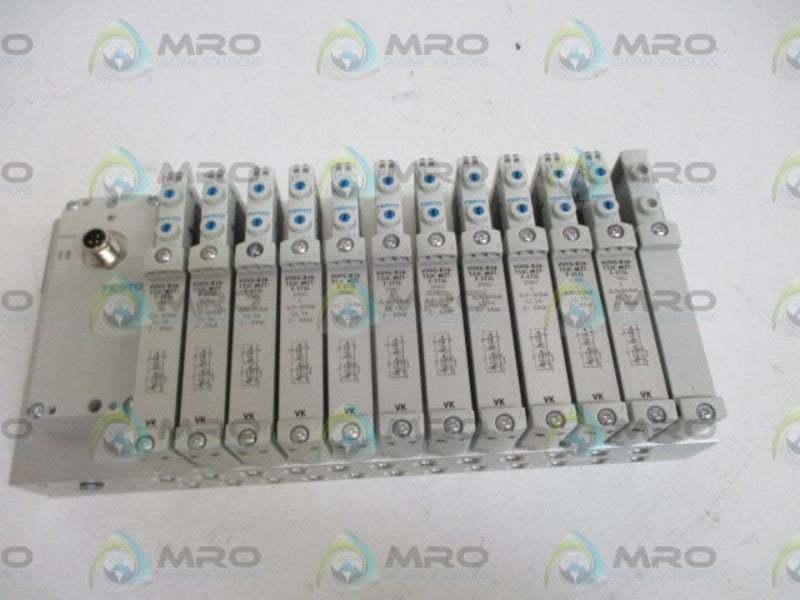 FESTO VAEM-L1-S-16-PT W/ VUVG-B14-T32C-MZT-F-1T1L SOLENOID VALVE *NEW IN BOX*