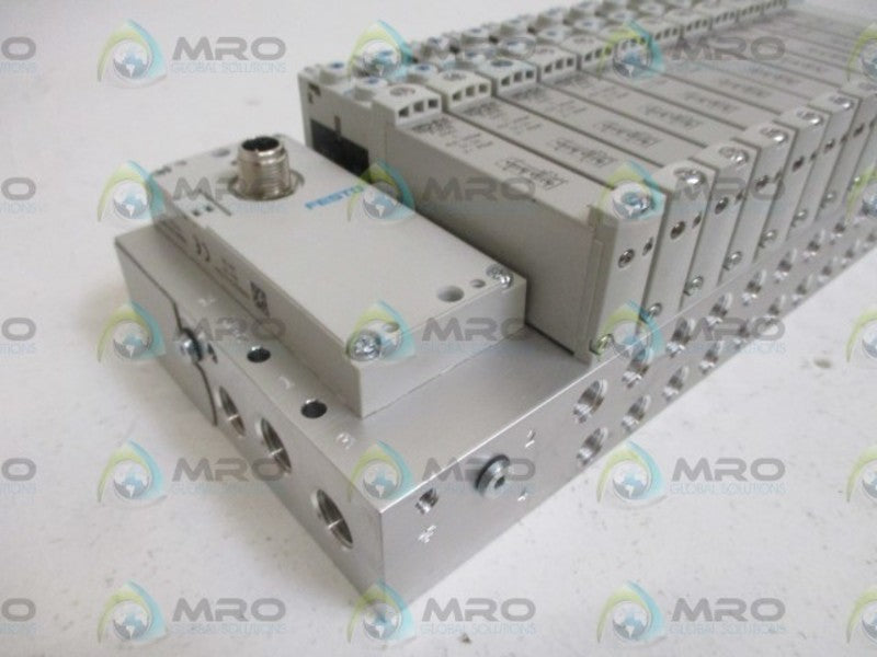 FESTO VAEM-L1-S-16-PT W/ VUVG-B14-T32C-MZT-F-1T1L SOLENOID VALVE *NEW IN BOX*