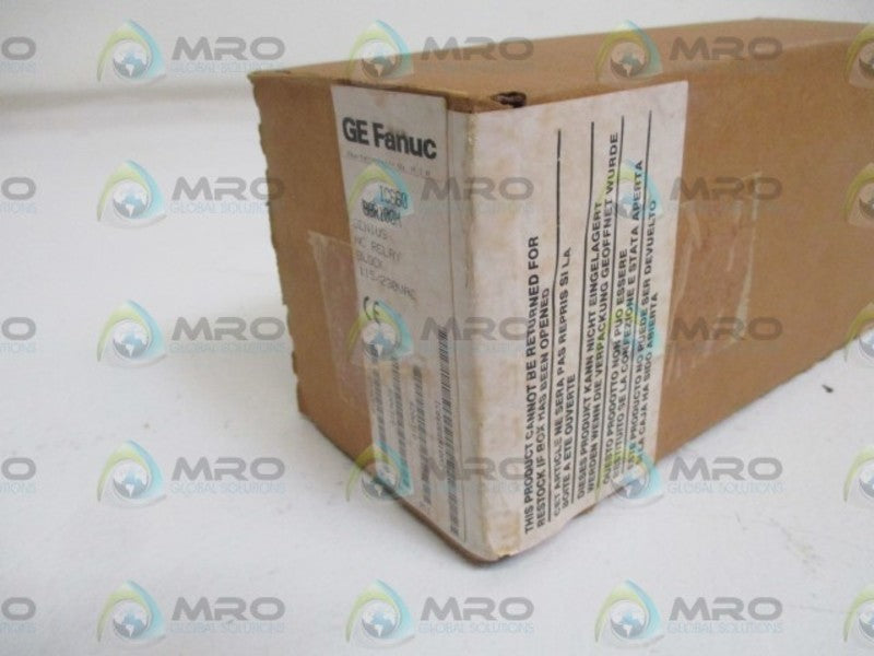 GE FANUC IC660BBR100M NC RELAY BLOCK 115/230VAC * FACTORY SEALED *