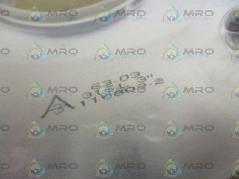 LOT OF 2 63-03 316L 3" *ORIGINAL PACKAGE*