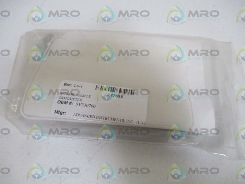 ADVANCED INST. 5V330700 SAMPLE SENSOR * NEW IN A BAG *