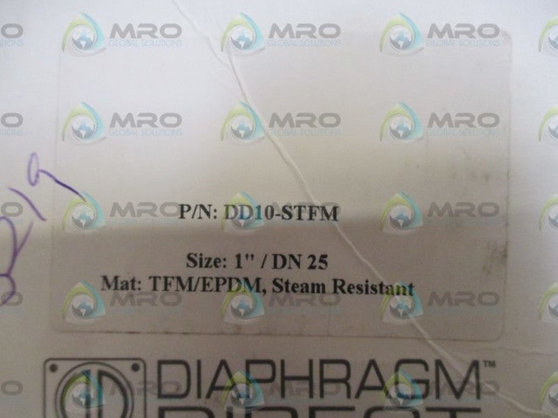 DIAPHRAGM DIRECT DD10-STFM SIZE 1" / DN 25 DIAPHRAGM * ORIGINAL PACKAGE *