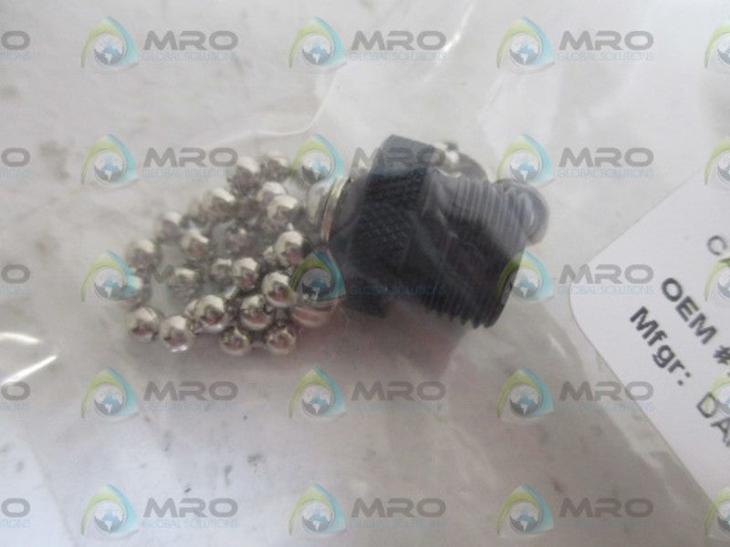 BRAD CONNECTIVITY 80012 DC MIC CLOSURE CAP-MALE THD * NEW IN A FACTORY BAG *