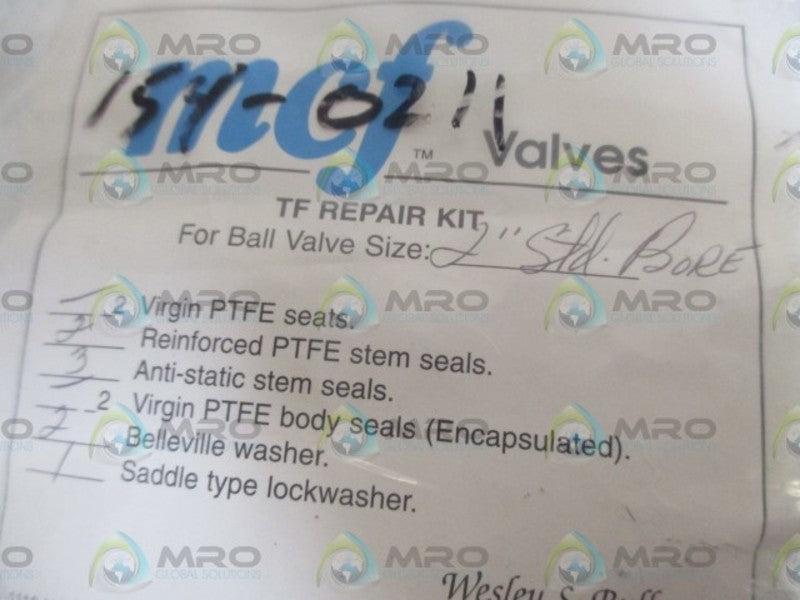 MCF VALVES Z41490 TF REPAIR KIT * NEW IN A BAG *
