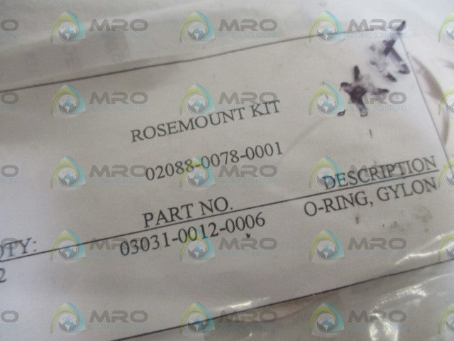 ROSEMOUNT 02088-0078-0001 KIT * NEW IN A BAG *