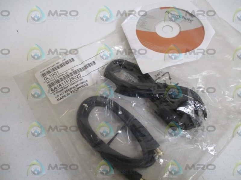 APC 0L1901 BATTERY BAC UP, COAXIAL CABLE, POWERCHUTE SOFTWARE * NEW IN A BAG *