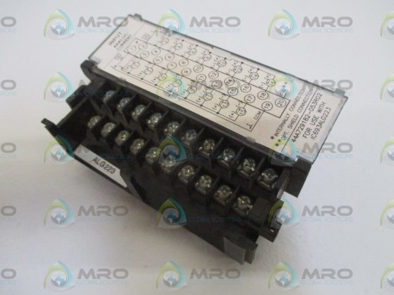 GE FANUC AGL223 I/O TERMINAL BLOCK  NSNP