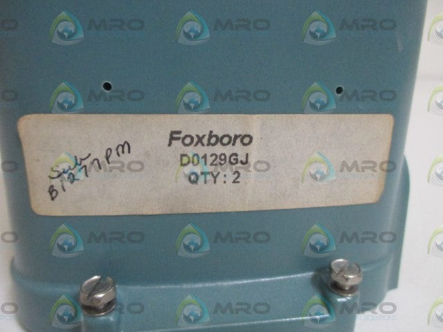 LOT OF 2 FOXBORO D0129GJ COVER *NEW NO BOX*