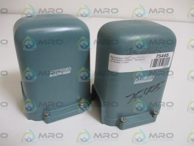 LOT OF 2 FOXBORO D0129GJ COVER *NEW NO BOX*