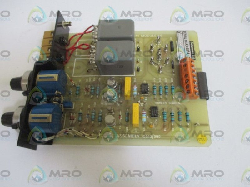 SERVOMEX 513 ALARM MODULE  NSNP