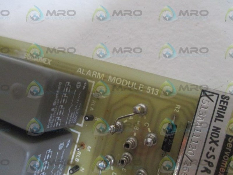 SERVOMEX 513 ALARM MODULE  NSNP
