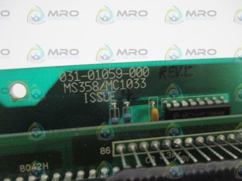 YORK 031-01059-000 INTEGRATED PROCESSOR CARD  NSNP