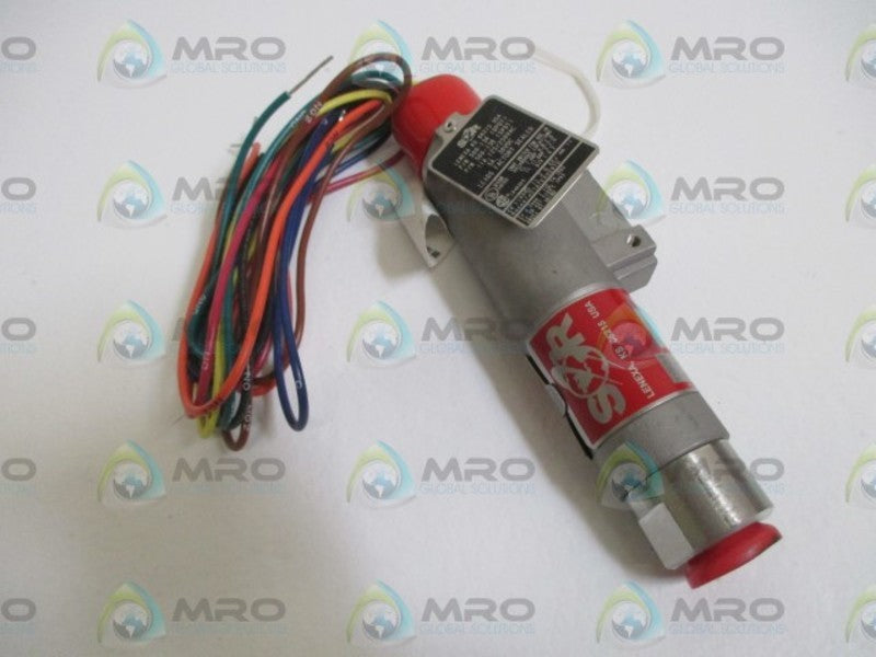 SOR 6AH-AG2-U9-L2A-7-30 PSI PRESSURE SWITCH  NSNP
