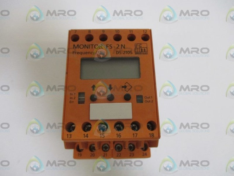 IFM EFECTOR DS2105 MONITOR  NSMP