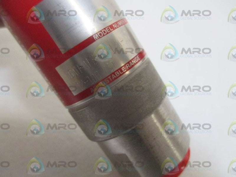 SOR 6AH-AF3-L6-L2A-12-100 PSI PRESSURE SWITCH  NSNP