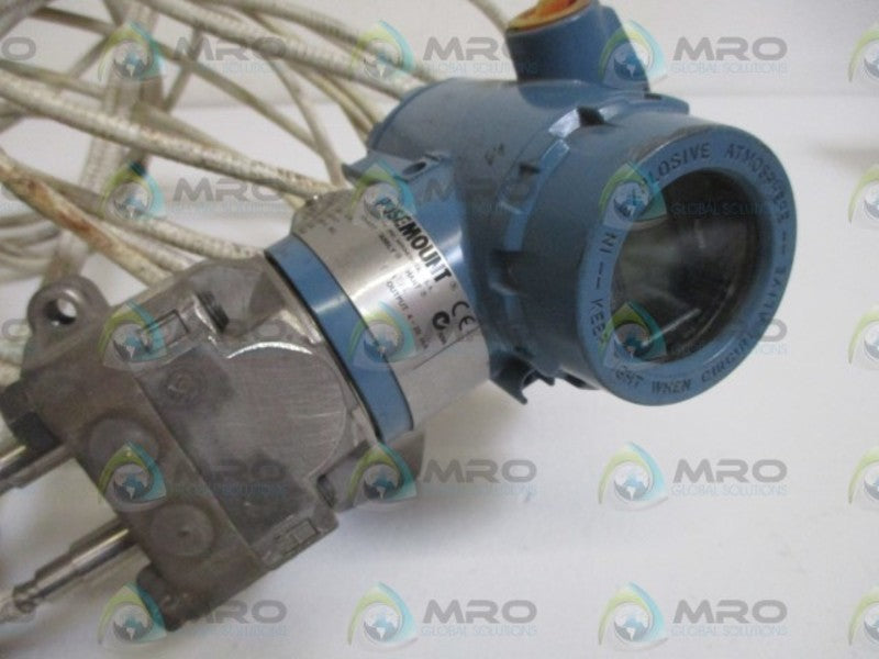 ROSEMOUNT 3051CD3A22A1AB4E5M5S3 PRESSURE TRANSMITTER  UNMP