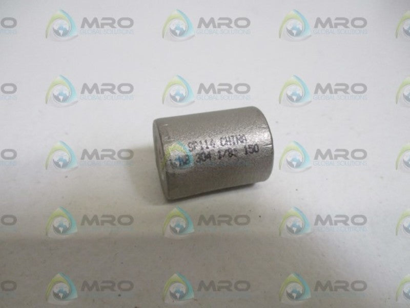 SP114 THREADED COUPLING MB 304 1/8" 150  NSNP