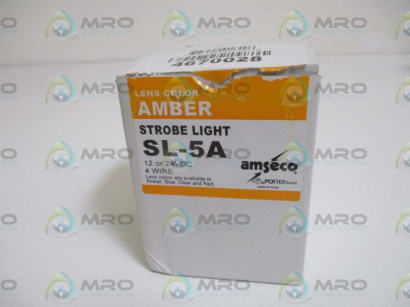 AMSECO SL-5AA AMBER STROBE LIGHT  NSMP