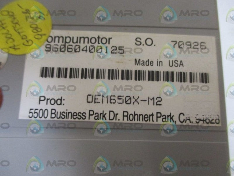 PARKER OEM650X-M2 STEPPER DRIVE  UNMP