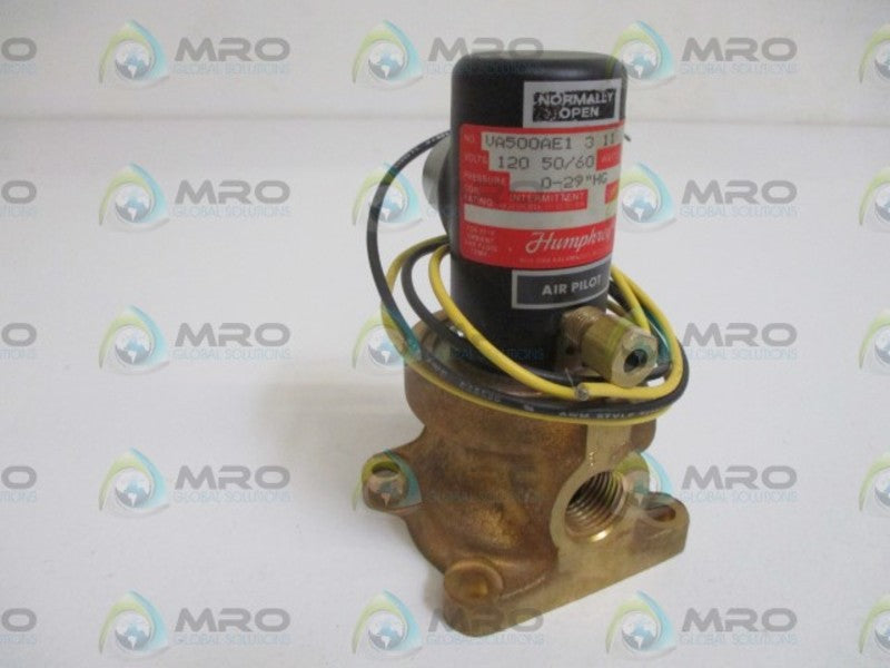 HUMPHREY VA500AE1311 2-3WAY 1/2" SINGLE SOLENOID VALVE NSMP