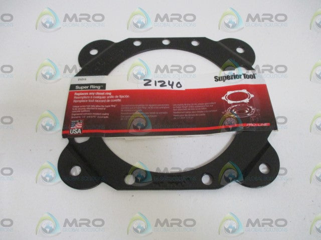 LOT OF 5 SUPERIOR TOOL 21015 CLOSET FLANGE, SUPER RING *ORIGINAL PACKAGE*