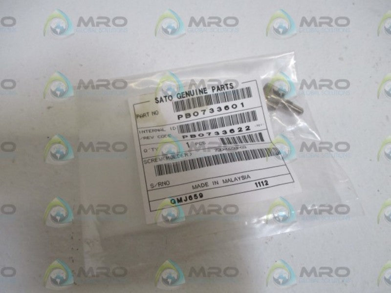 SATO PB0733601 SCREW HOLDER * NEW IN A FACTORY BAG *