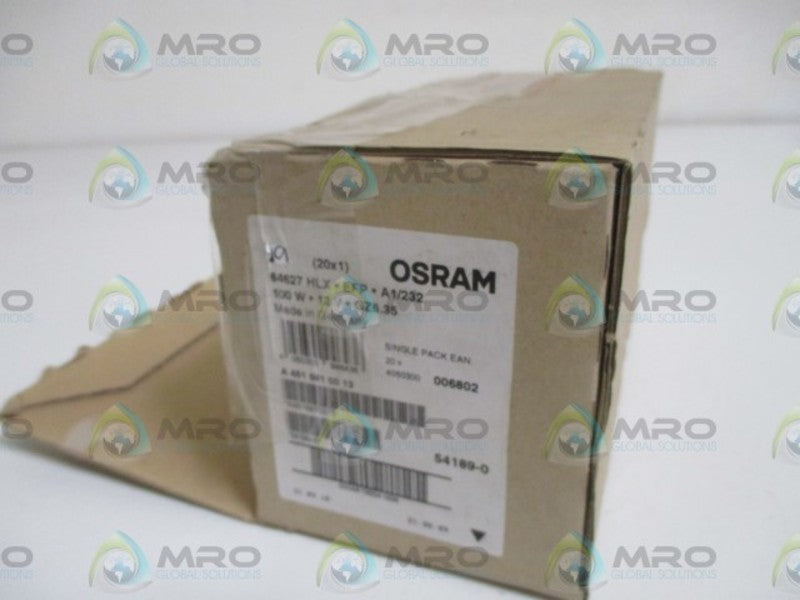 LOT OF 19 OSRAM 64627 HALOGEN DISPLAY/OPTIC LAMP NSMP
