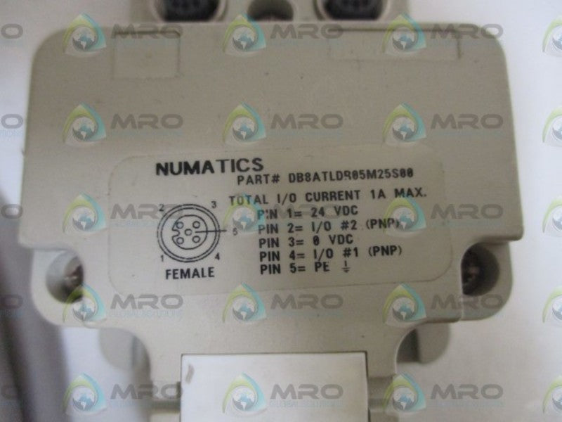 NUMATICS DB8ATLDB05M25S00 INPUT MODULE  UNMP
