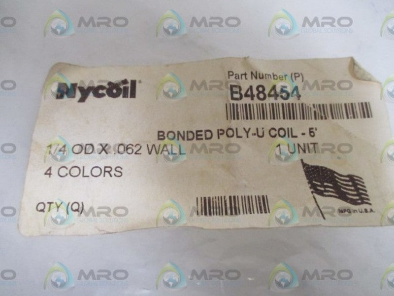 NYCOIL B48454 BONDED POLY-U COIL 5'  NSNP IN A BAG